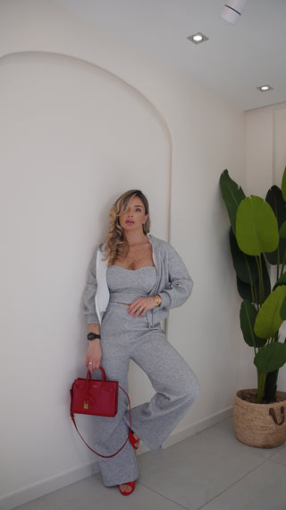 Coordinato SPORTY WOMAN grigio