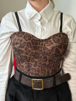 Bustier VICTORIA maculato