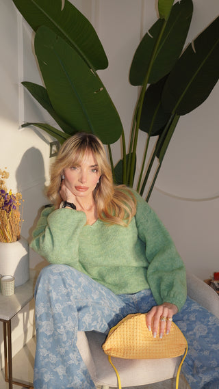 Pullover TRENDY COLORS verde