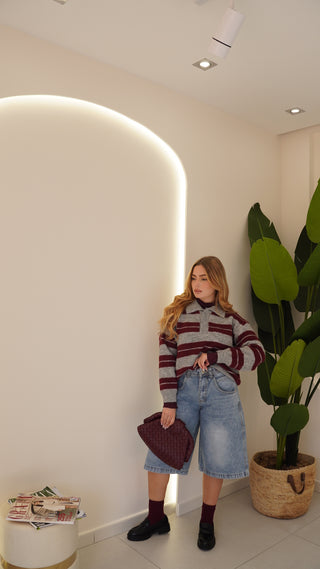 Bermuda BLESSING denim chiaro