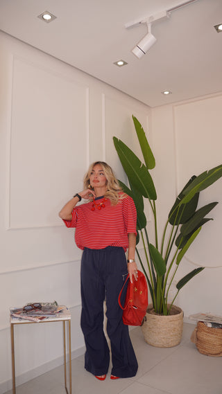 T-shirt MARINE red