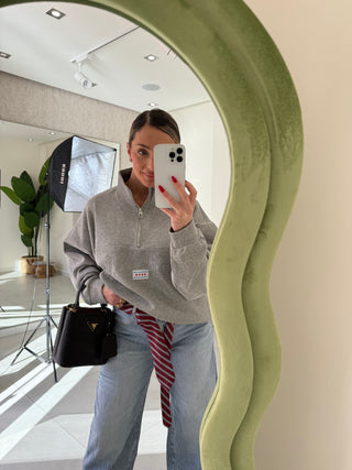 Felpa CHICAGO grigia