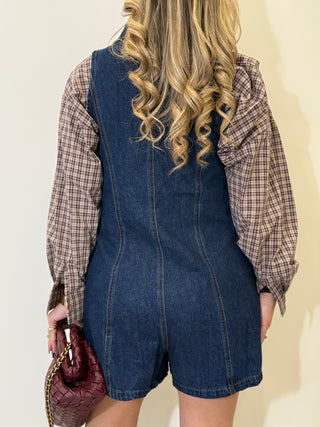 Salopette denim LIZZIE
