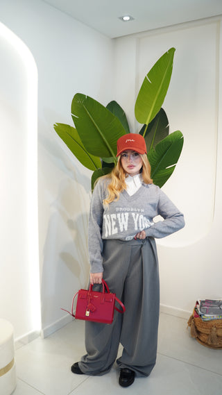 Pantalone CLASSIC VIBES grigio