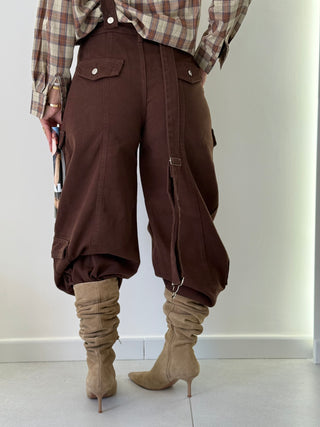 Jeans SALOPETTE ALMOND