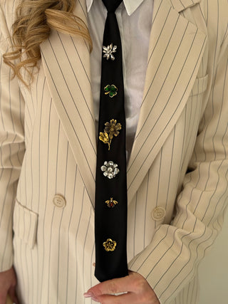 Cravatta GLAMOUR black