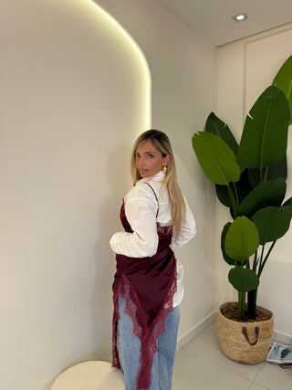 Abito LELLIS bordeaux