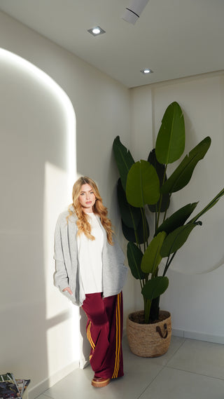 Pantalone PHARREL bordeaux