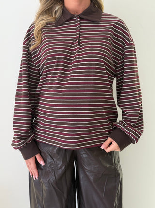 Polo TRENDY brown