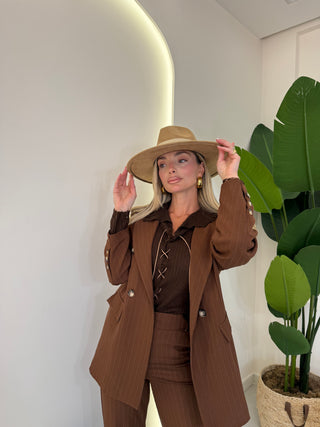 Tailleur MONACO brown