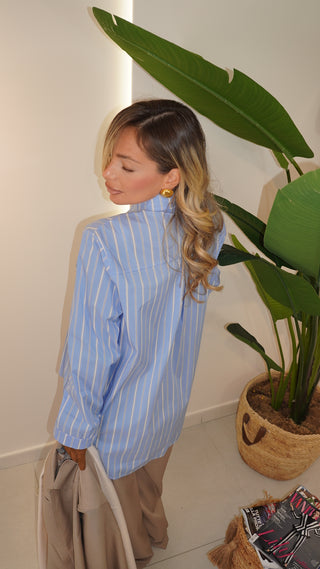 Camicia MAISON azzurra