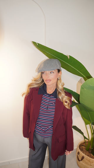 Blazer BURGUNDY