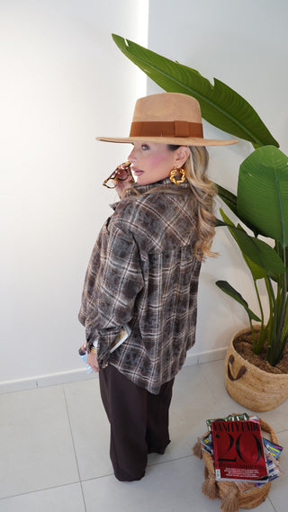 Camicia LONDON brown