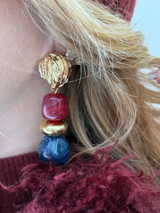 Orecchino PETRA multicolor