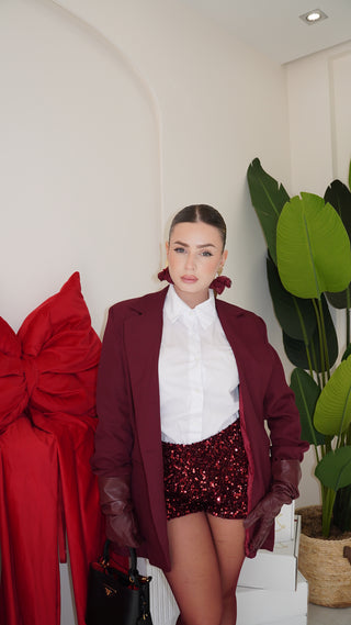 Blazer EDITION bordeaux