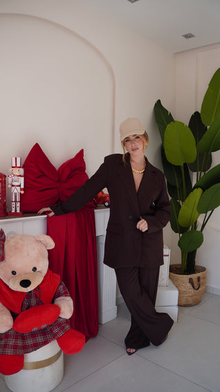 Tailleur SECRET brown