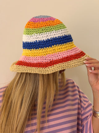 Cappello CROCHET multicolore