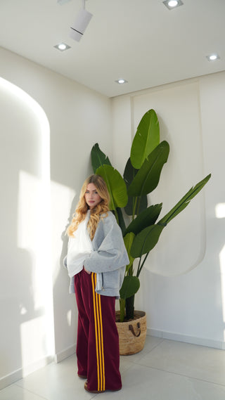 Pantalone PHARREL bordeaux