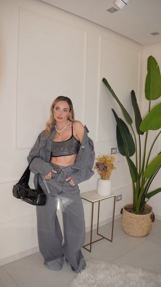 Coordinato JUST grigio