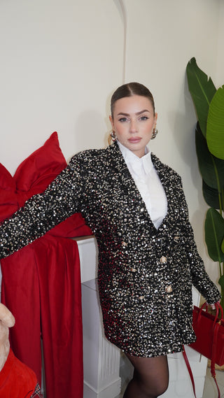 Giacca abito LUMIER argento