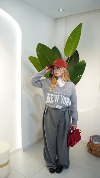 Pantalone CLASSIC VIBES grigio