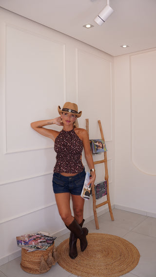 Top KYRA brown