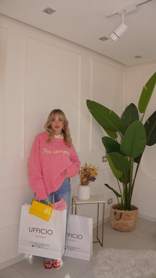 Pullover Cozy PER SEMPRE pink