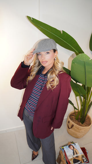 Blazer BURGUNDY