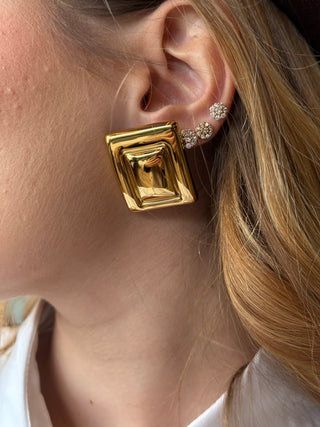 Orecchino QUADRATO GOLD