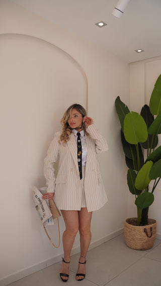 Tailleur DIANA beige