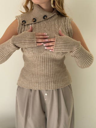 Maglia CHARLOTTE beige