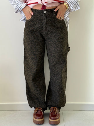 Jeans LEO animalier