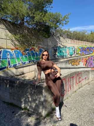 Coordinato GYM brown