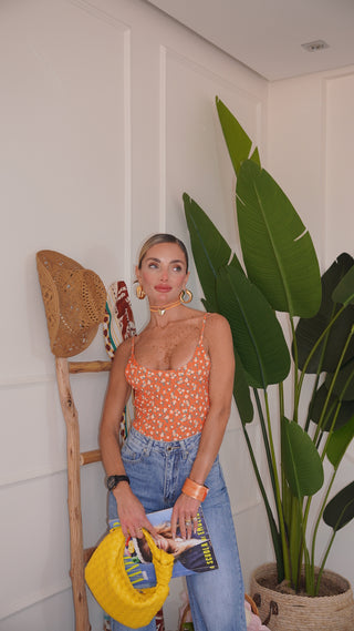 Body SUMMER flower orange