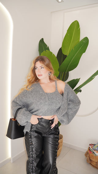 Pantalone GOOSE ecopelle