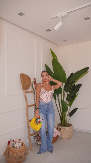 Body SUMMER flower red