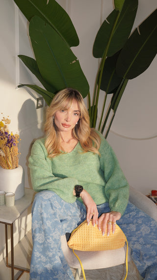 Pullover TRENDY COLORS verde