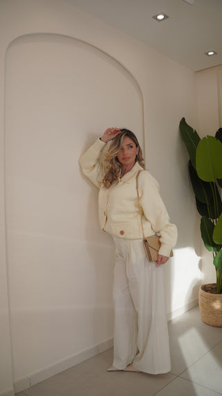 Pantalone HELENA panna