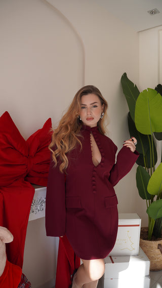 Dress JAPAN bordeaux