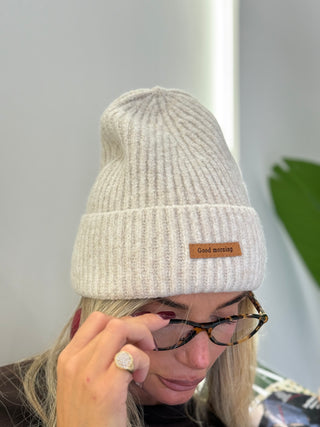BERRETTO IN LANA MORNING BEIGE
