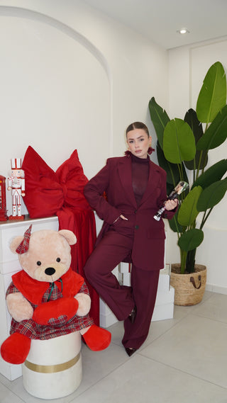 Tailleur STUDIO bordeaux