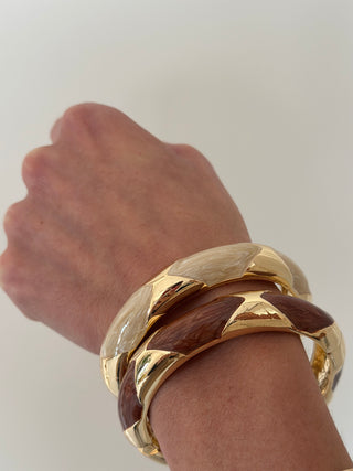 Bracciali EGITTO avorio/marrone