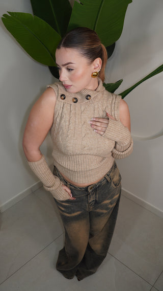 Maglia CHARLOTTE beige