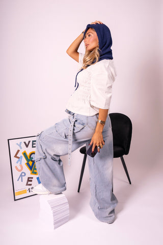 Cargo denim STUDIO