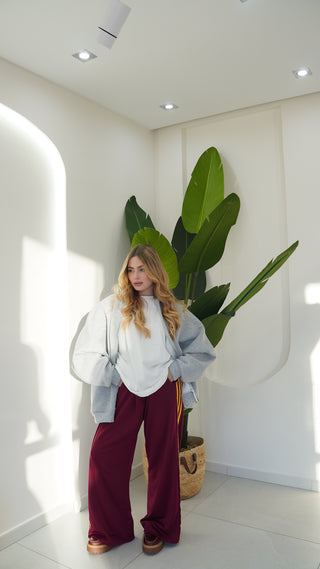 Pantalone PHARREL bordeaux