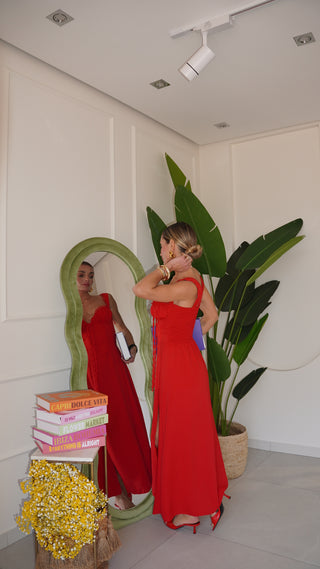 Abito POLLY red
