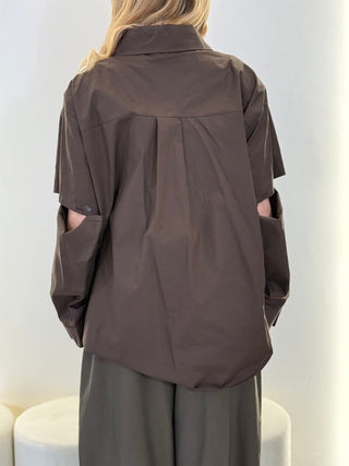 Camicia MINIMAL brown
