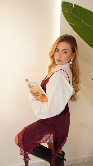 Abito LELLIS bordeaux