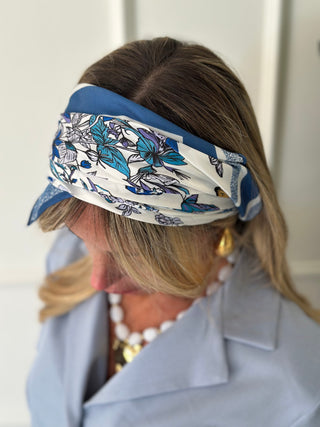 FOULARD BLUE