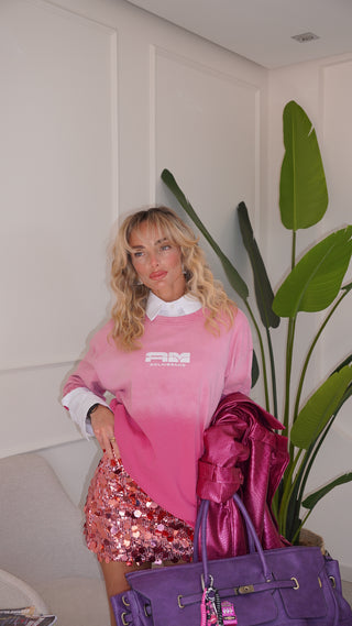 T-shirt BRAND pink